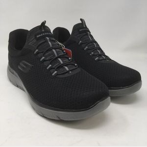 Skechers Summits Slip On Sneakers Blk/Charcoal